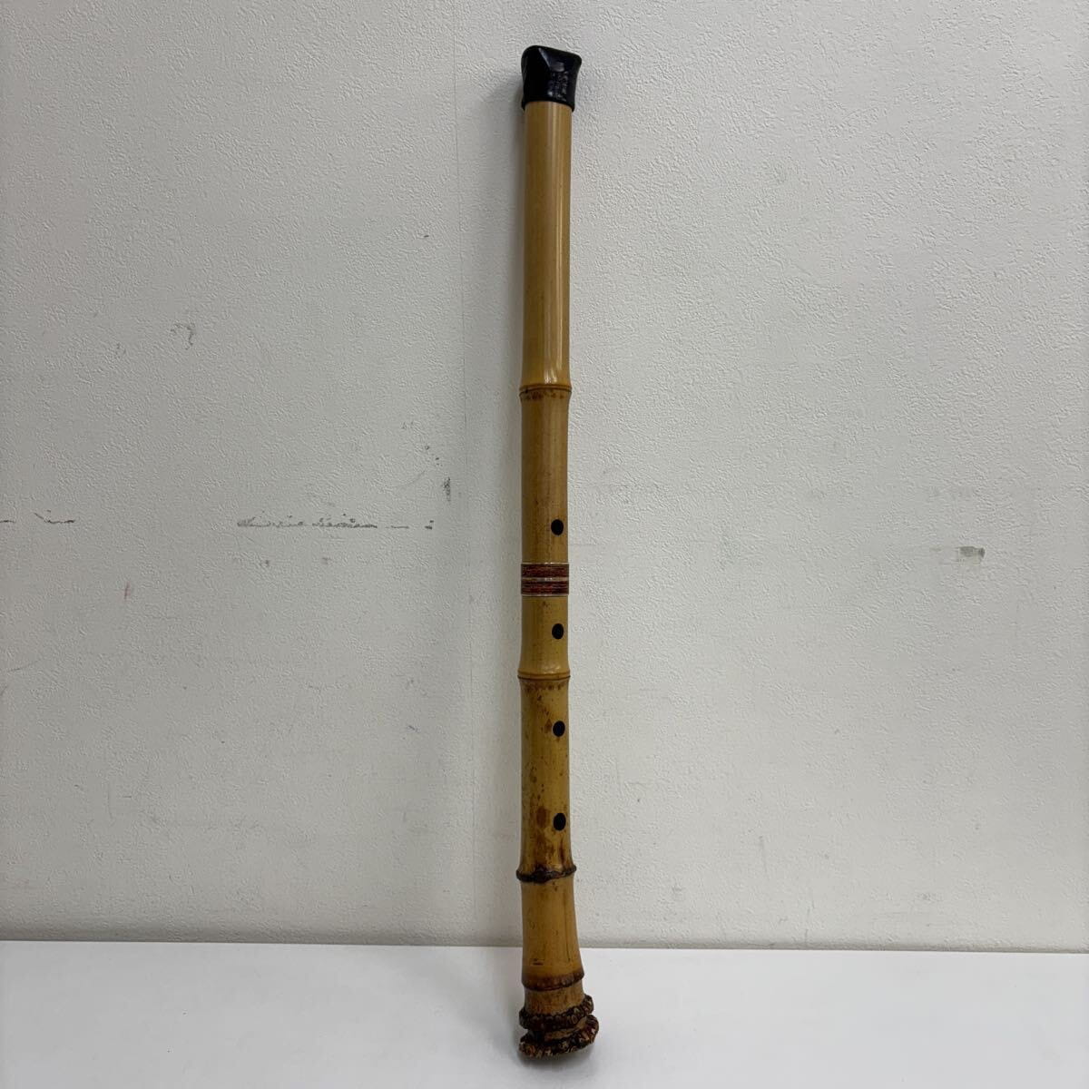 尺八 琴古流 銀巻 金線歌口 秀峯