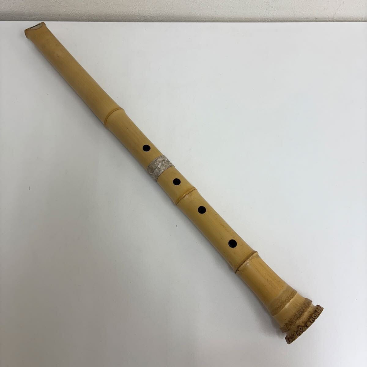 尺八 和楽器 琴古流 銀巻 竹治